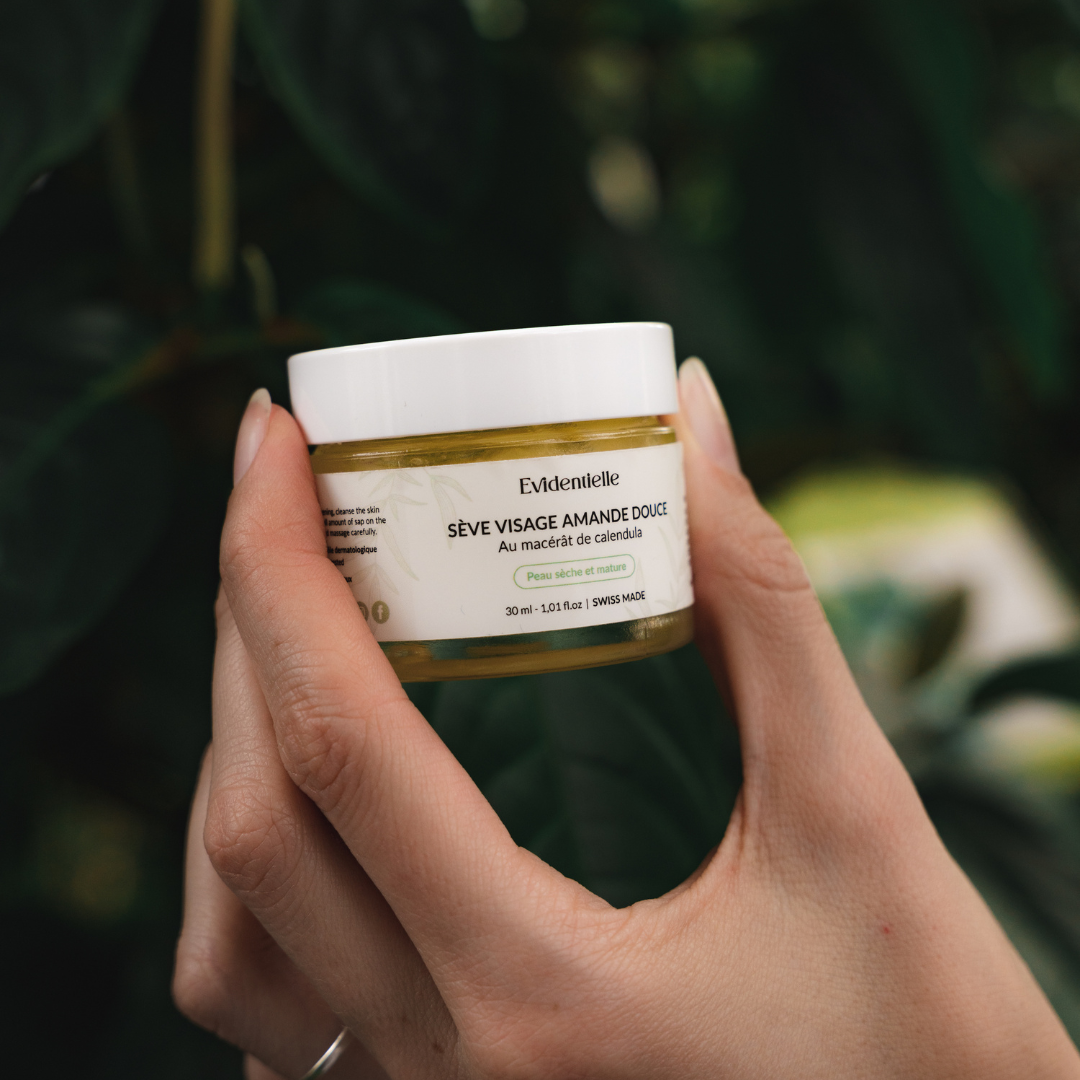 Sweet almond facial sap