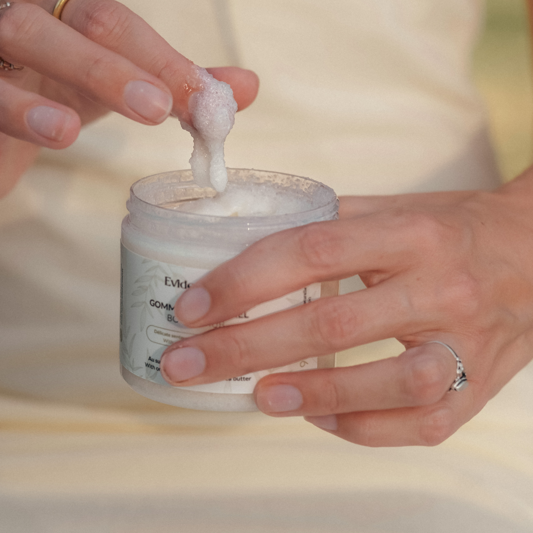 Orient body scrub