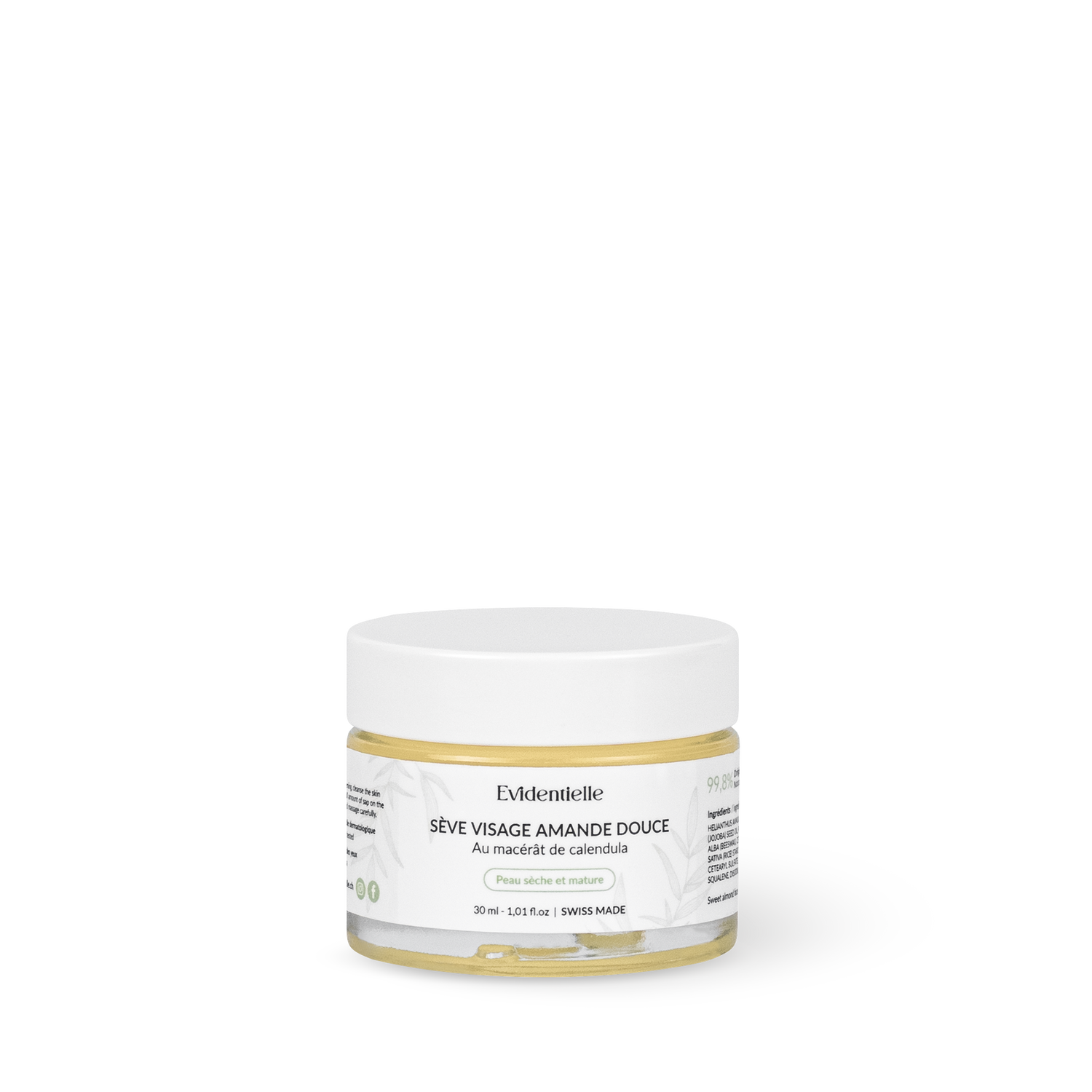 Sweet almond facial sap